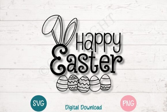 Easter Graphics for T-Shirt Designs and Seasonal Branding