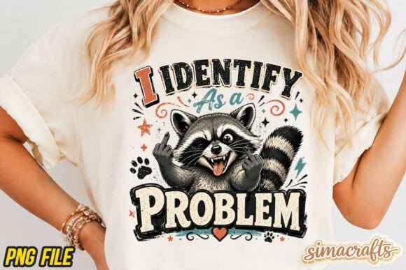 Funny Raccoon Graphics for T-Shirt Design Review