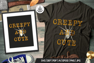 Halloween Spooky Print T-Shirt Retro Graphics