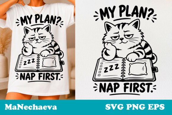 Sarcastic Cat Quote SVG: Graphics for T-Shirt Designs