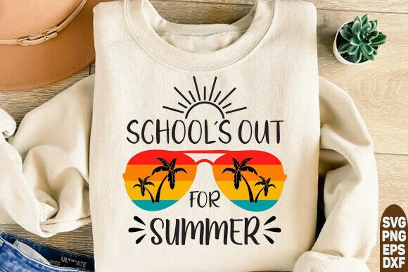 School's Out for Summer Shirt: Summer Graphics & T-Shirt Designs